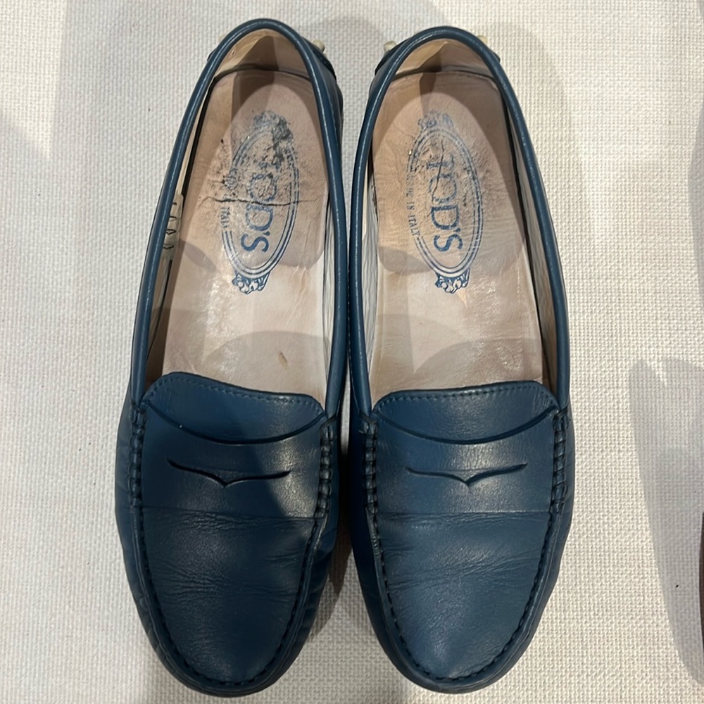 Tod’s leather loafers